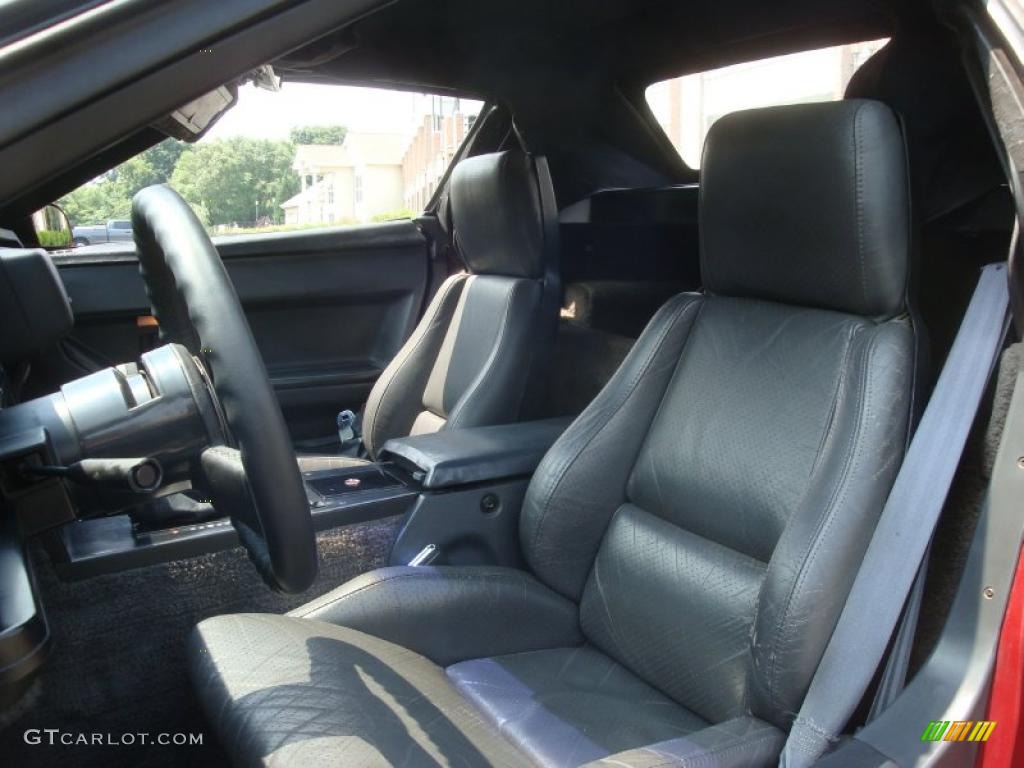 1986 Chevrolet Corvette Convertible Front Seat Photos