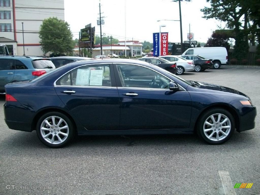 2008 TSX Sedan - Royal Blue Pearl / Parchment photo #4