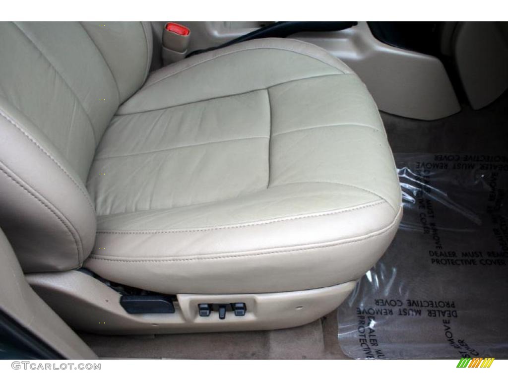 2004 Grand Cherokee Limited 4x4 - Onyx Green Pearl / Taupe photo #42