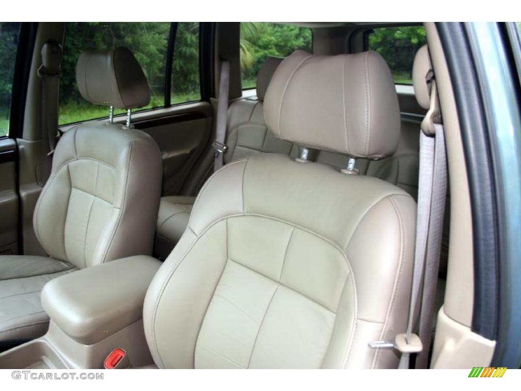 2004 Grand Cherokee Limited 4x4 - Onyx Green Pearl / Taupe photo #44