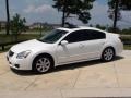 2007 Winter Frost Pearl Nissan Maxima 3.5 SL  photo #11