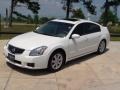 2007 Winter Frost Pearl Nissan Maxima 3.5 SL  photo #12