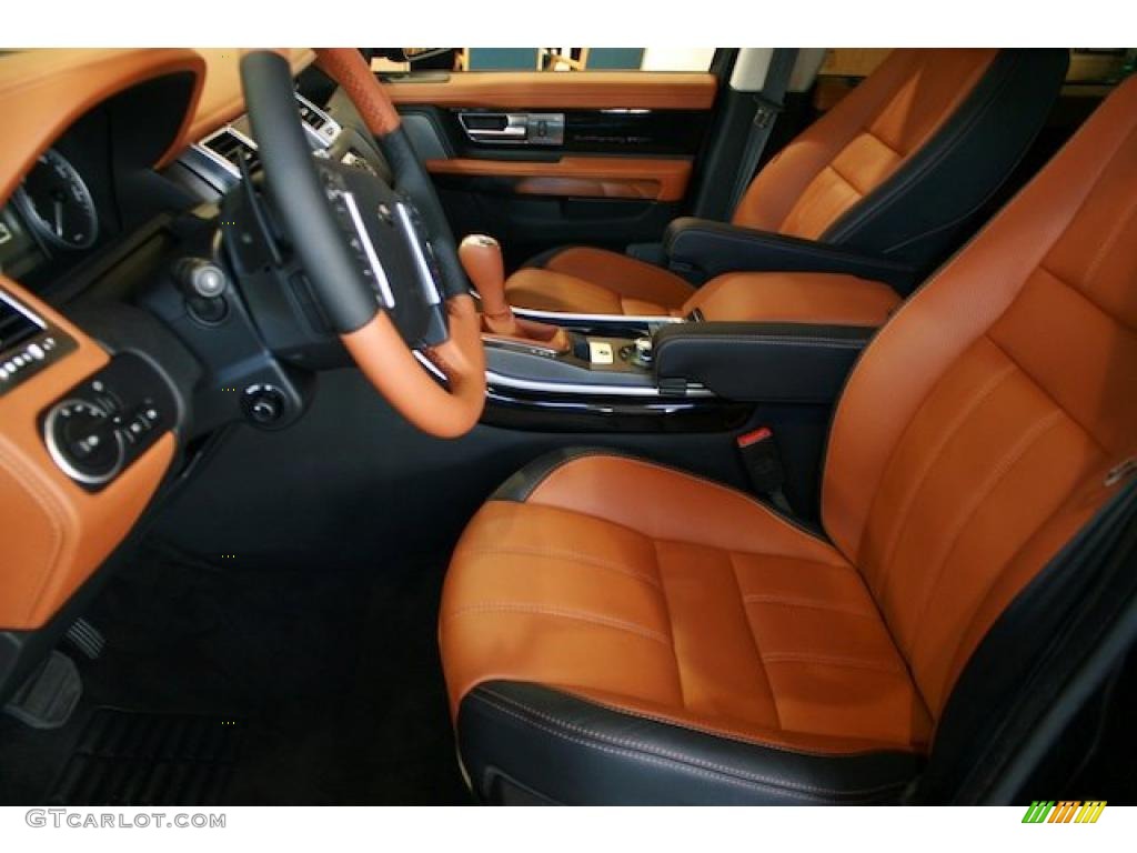 2010 Range Rover Sport Supercharged Autobiography Limited Edition - Santorini Black / Autobiography Ebony/Tan photo #3