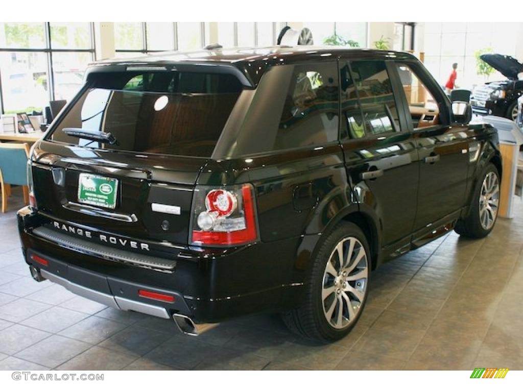 2010 Range Rover Sport Supercharged Autobiography Limited Edition - Santorini Black / Autobiography Ebony/Tan photo #9