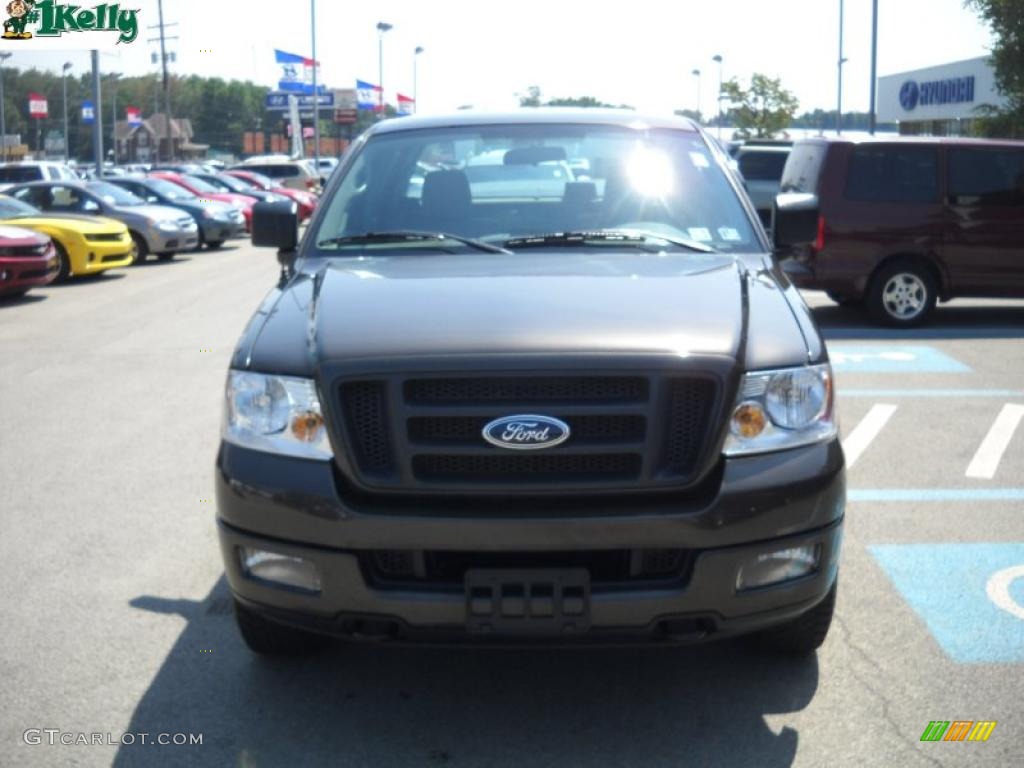 2005 F150 STX SuperCab 4x4 - Dark Stone Metallic / Medium Flint/Dark Flint Grey photo #16