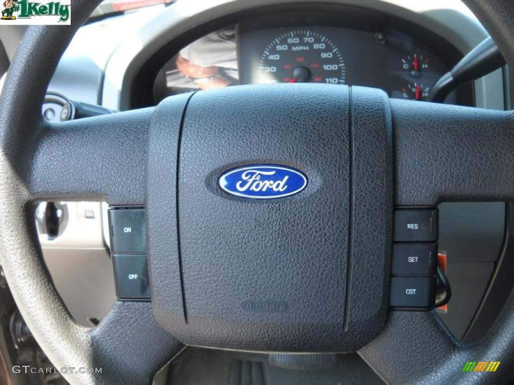 2005 F150 STX SuperCab 4x4 - Dark Stone Metallic / Medium Flint/Dark Flint Grey photo #19