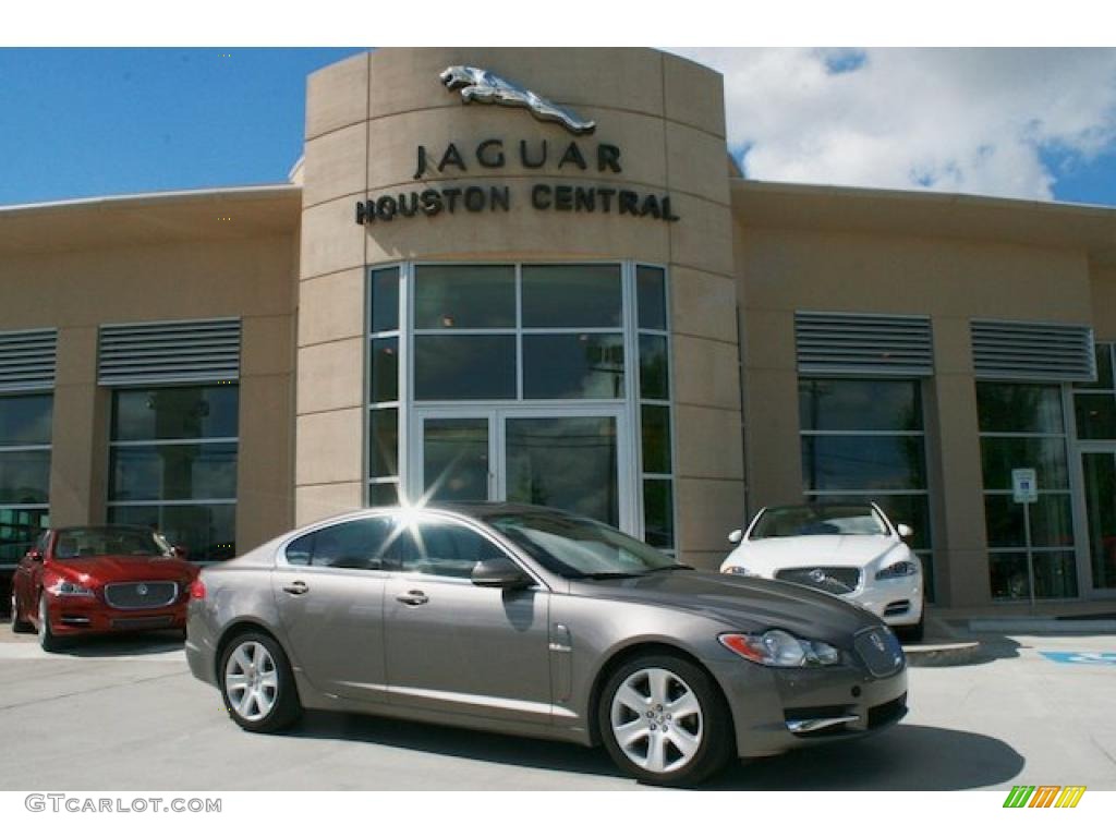 2010 XF Sport Sedan - Vapour Grey Metallic / Warm Charcoal photo #1