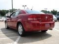 2010 Inferno Red Crystal Pearl Dodge Avenger Express  photo #5