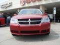 2010 Inferno Red Crystal Pearl Dodge Avenger Express  photo #8