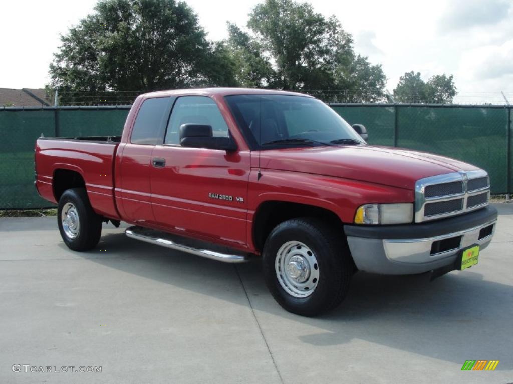 Flame Red Dodge Ram 2500