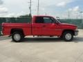 2001 Flame Red Dodge Ram 2500 ST Quad Cab  photo #2