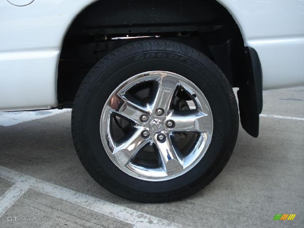 2006 Ram 1500 Big Horn Edition Quad Cab 4x4 - Bright White / Medium Slate Gray photo #30