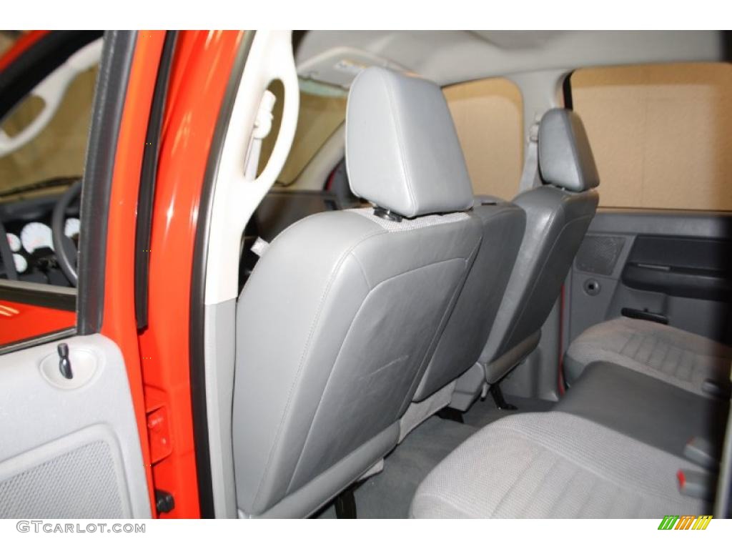 2008 Ram 1500 SXT Quad Cab 4x4 - Flame Red / Medium Slate Gray photo #27