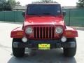 2004 Flame Red Jeep Wrangler Unlimited 4x4  photo #8