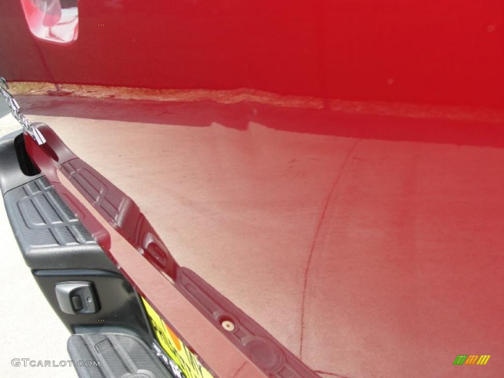 2007 Tacoma V6 PreRunner Double Cab - Impulse Red Pearl / Graphite Gray photo #24