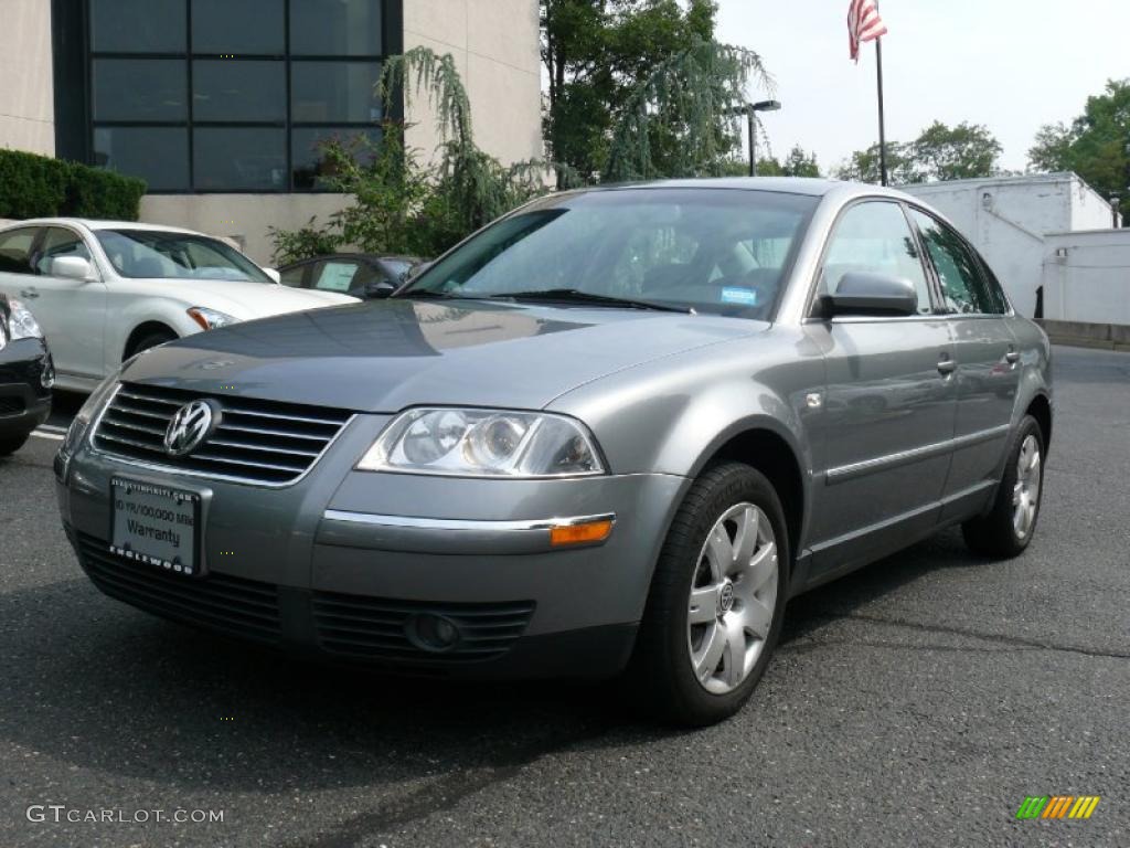 2002 Passat GLX 4Motion Sedan - Silverstone Grey Metallic / Grey photo #1