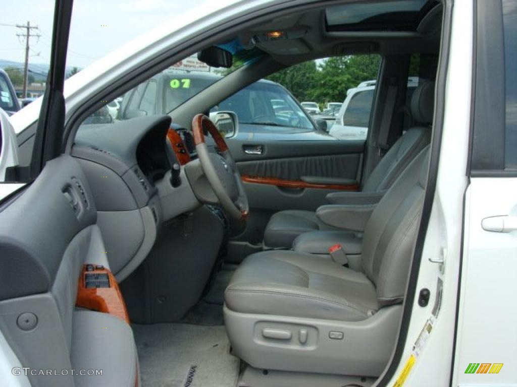 2008 Sienna Limited AWD - Natural White / Stone photo #7