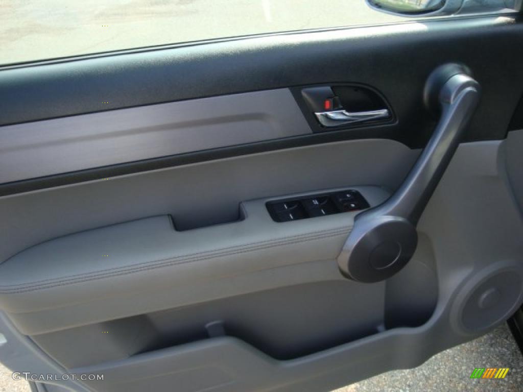 2009 CR-V EX-L 4WD - Glacier Blue Metallic / Gray photo #11