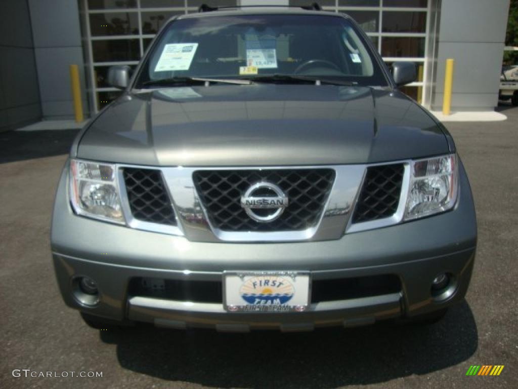 2006 Pathfinder SE 4x4 - Storm Grey Metallic / Graphite photo #8