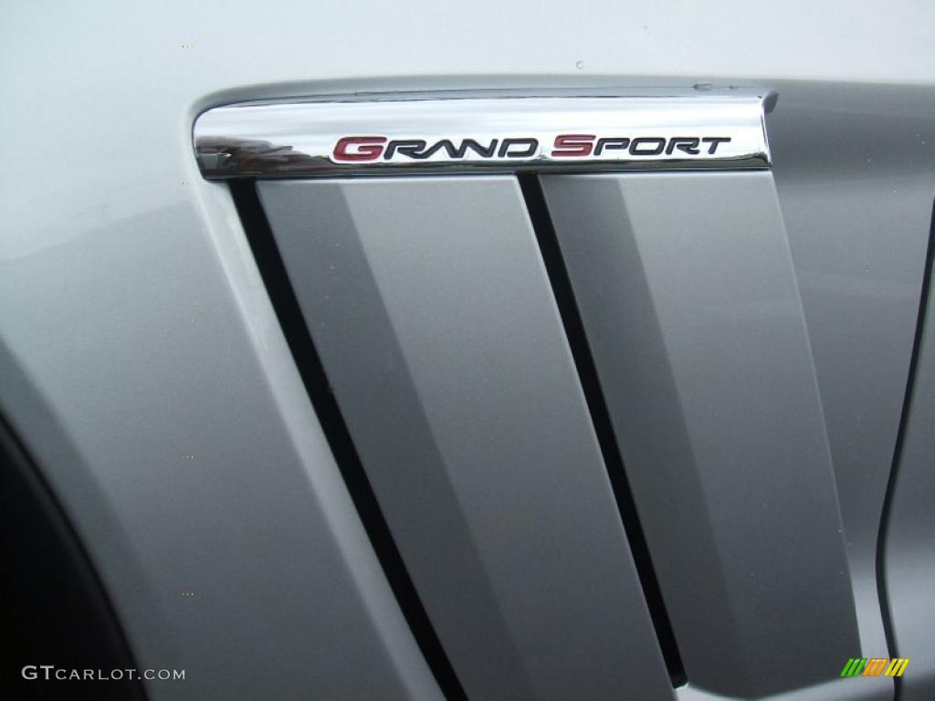 2011 Corvette Grand Sport Convertible - Blade Silver Metallic / Ebony Black/Titanium photo #13