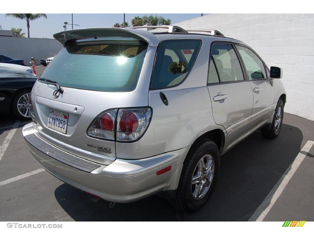 2001 RX 300 AWD - Millennium Silver Metallic / Black photo #6