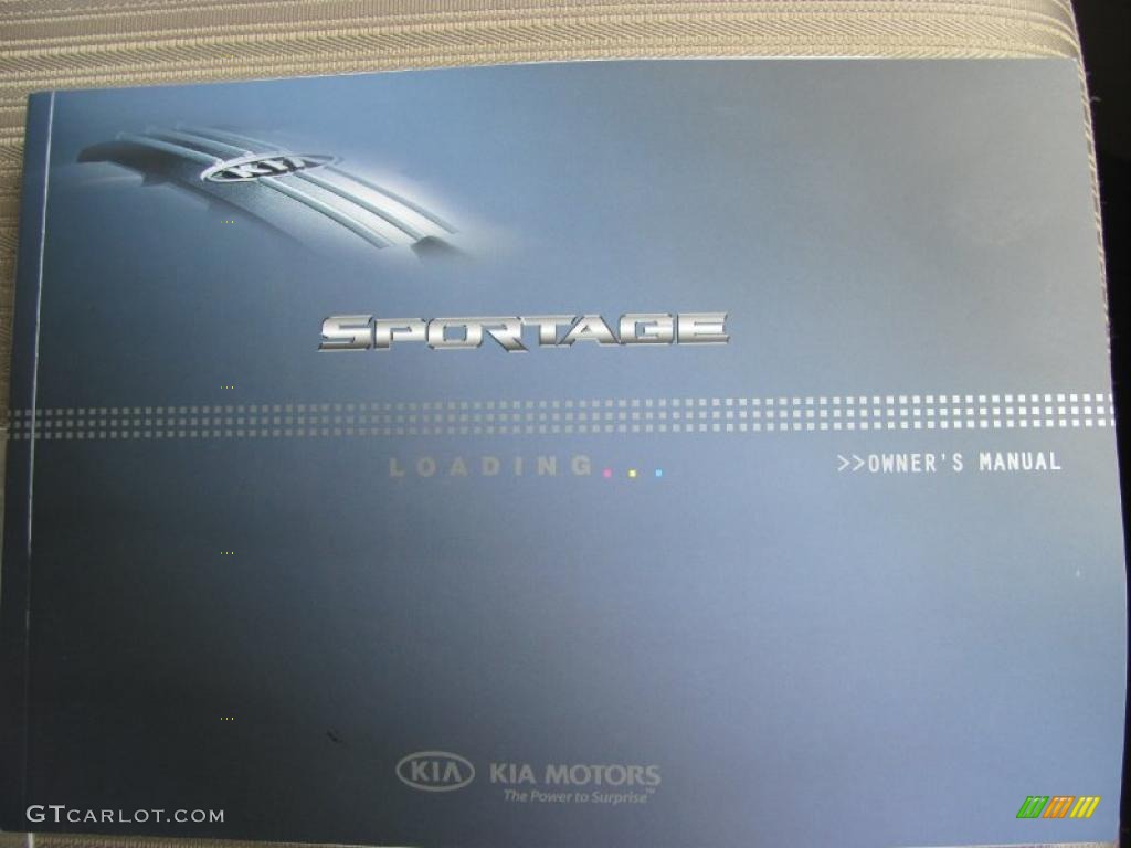 2010 Sportage LX V6 4x4 - Black Cherry / Beige photo #11