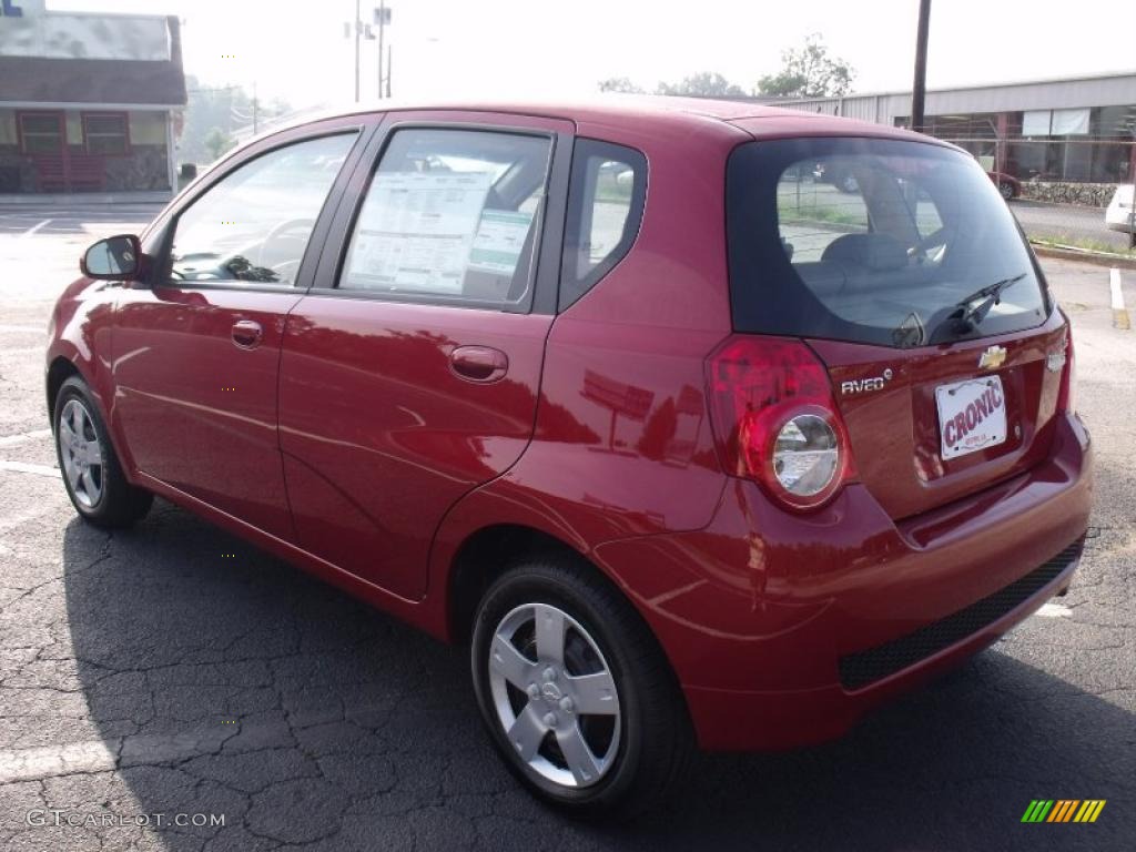 2010 Aveo Aveo5 LT - Sport Red / Neutral photo #3