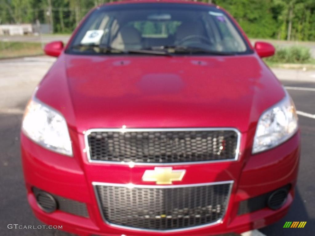 2010 Aveo Aveo5 LT - Sport Red / Neutral photo #8