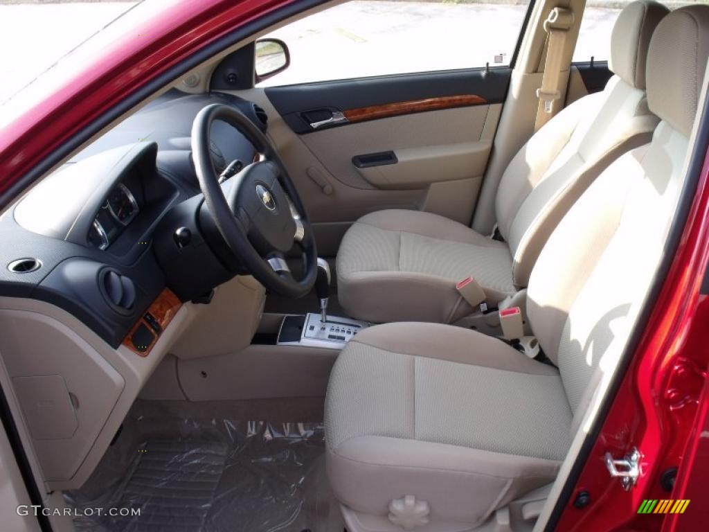 2010 Aveo Aveo5 LT - Sport Red / Neutral photo #10