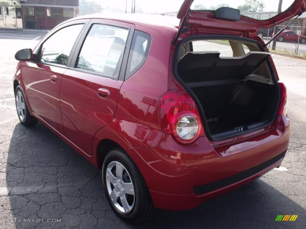 2010 Aveo Aveo5 LT - Sport Red / Neutral photo #12