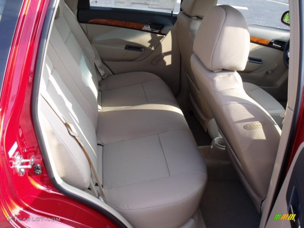2010 Aveo Aveo5 LT - Sport Red / Neutral photo #13