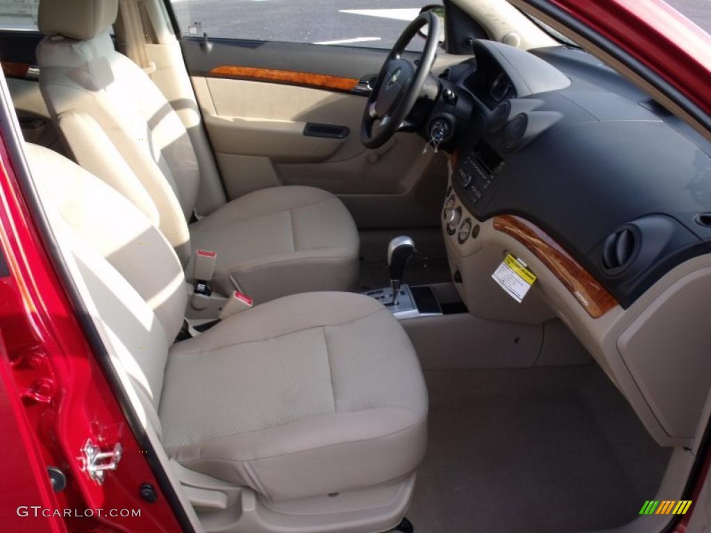 2010 Aveo Aveo5 LT - Sport Red / Neutral photo #14