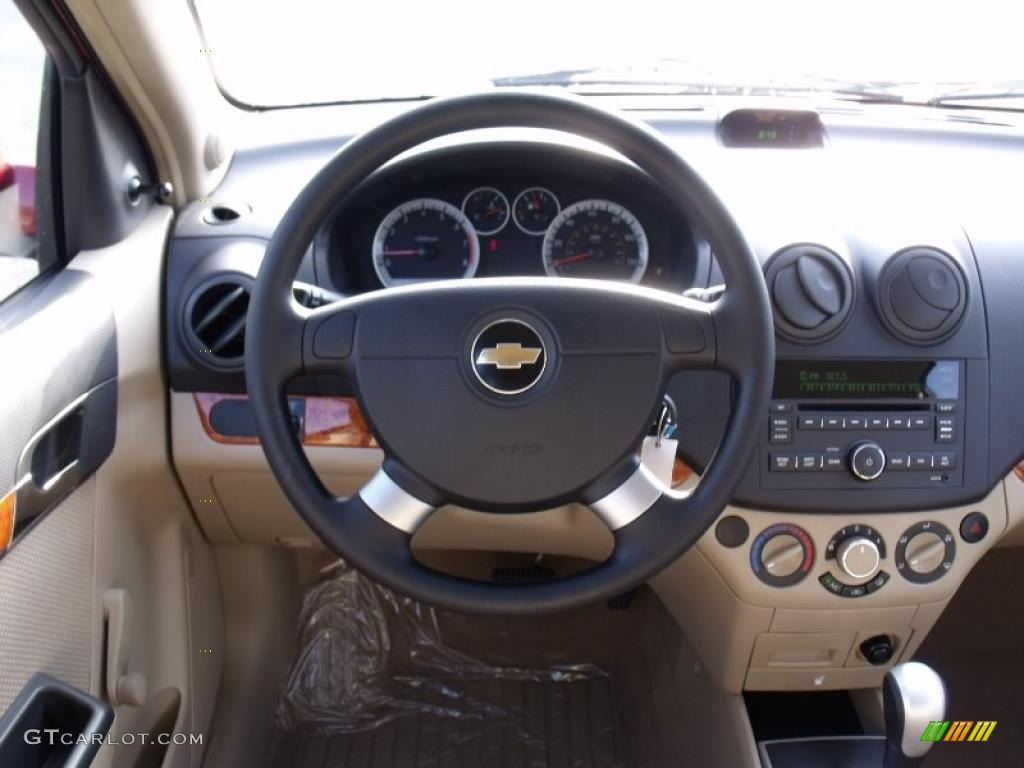 2010 Aveo Aveo5 LT - Sport Red / Neutral photo #16