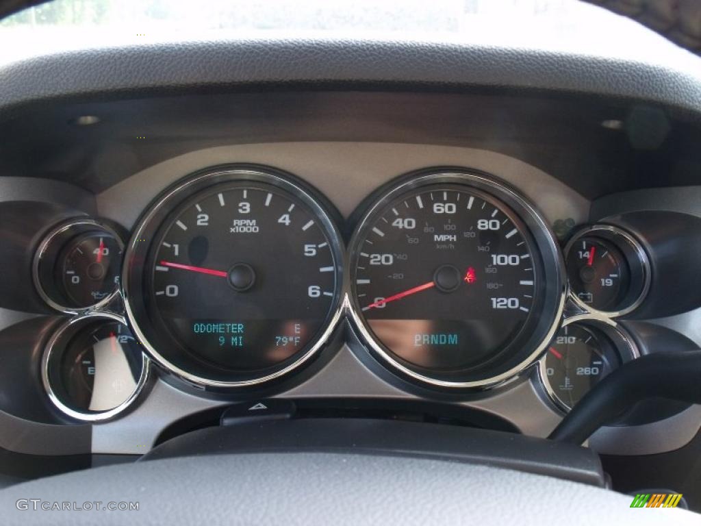 2010 Silverado 1500 LT Crew Cab 4x4 - Blue Granite Metallic / Light Titanium/Ebony photo #17