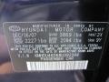 Regatta Blue Metallic - Elantra GLS Sedan Photo No. 27