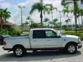 2001 Silver Metallic Ford F150 XLT SuperCrew  photo #2