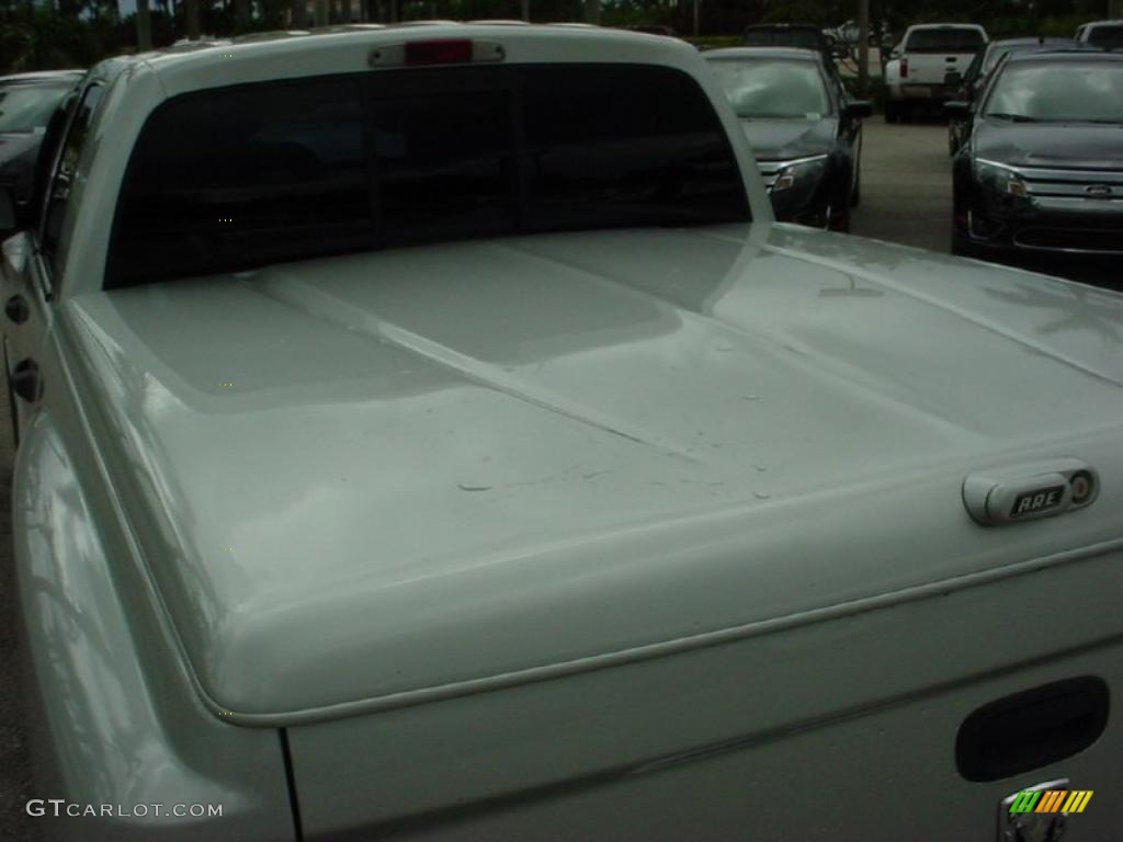 2005 Dakota SLT Quad Cab - Bright Silver Metallic / Medium Slate Gray photo #6