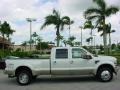 White Platinum Metallic Tri Coat - F450 Super Duty King Ranch Crew Cab 4x4 Dually Photo No. 2