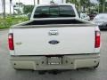 White Platinum Metallic Tri Coat - F450 Super Duty King Ranch Crew Cab 4x4 Dually Photo No. 5