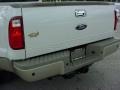 White Platinum Metallic Tri Coat - F450 Super Duty King Ranch Crew Cab 4x4 Dually Photo No. 7