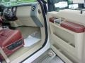 White Platinum Metallic Tri Coat - F450 Super Duty King Ranch Crew Cab 4x4 Dually Photo No. 15