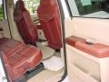 White Platinum Metallic Tri Coat - F450 Super Duty King Ranch Crew Cab 4x4 Dually Photo No. 17