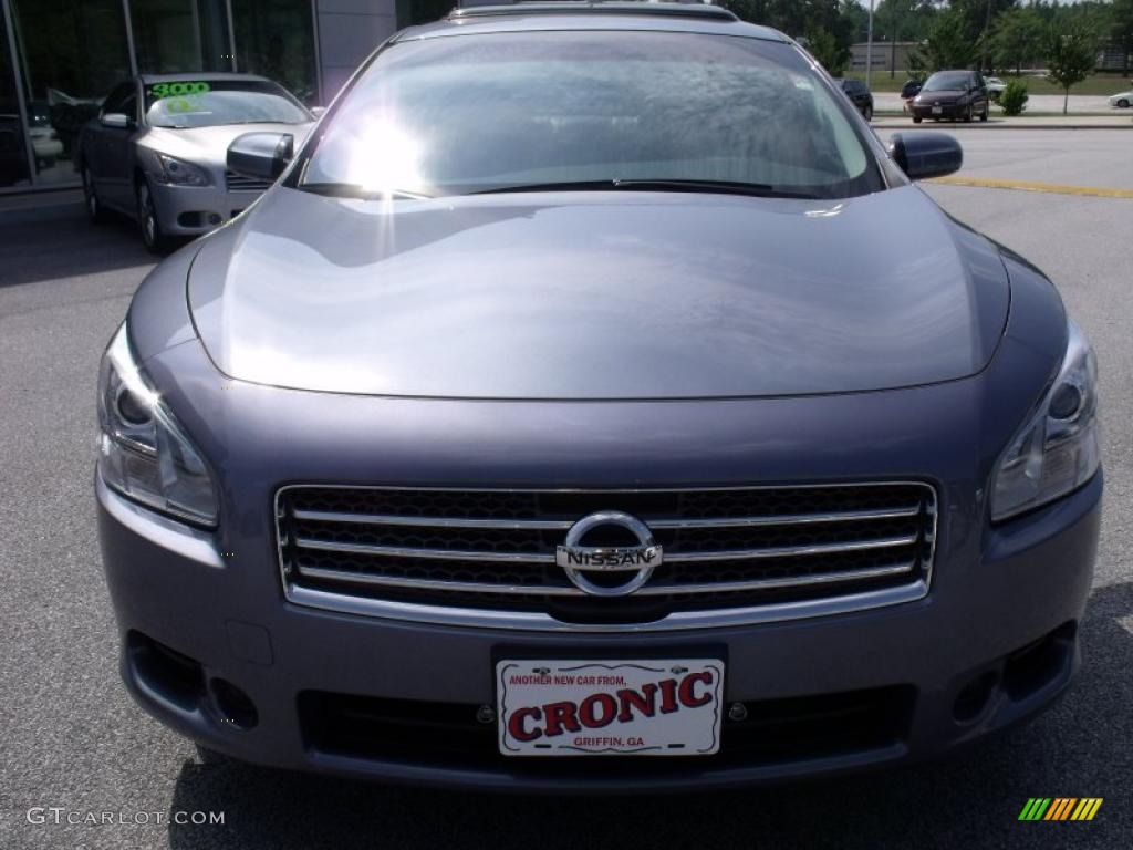 2010 Maxima 3.5 S - Ocean Gray / Charcoal photo #8