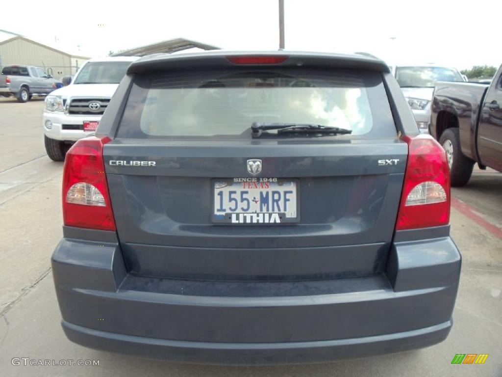 2007 Caliber SXT - Steel Blue Metallic / Pastel Slate Gray photo #3