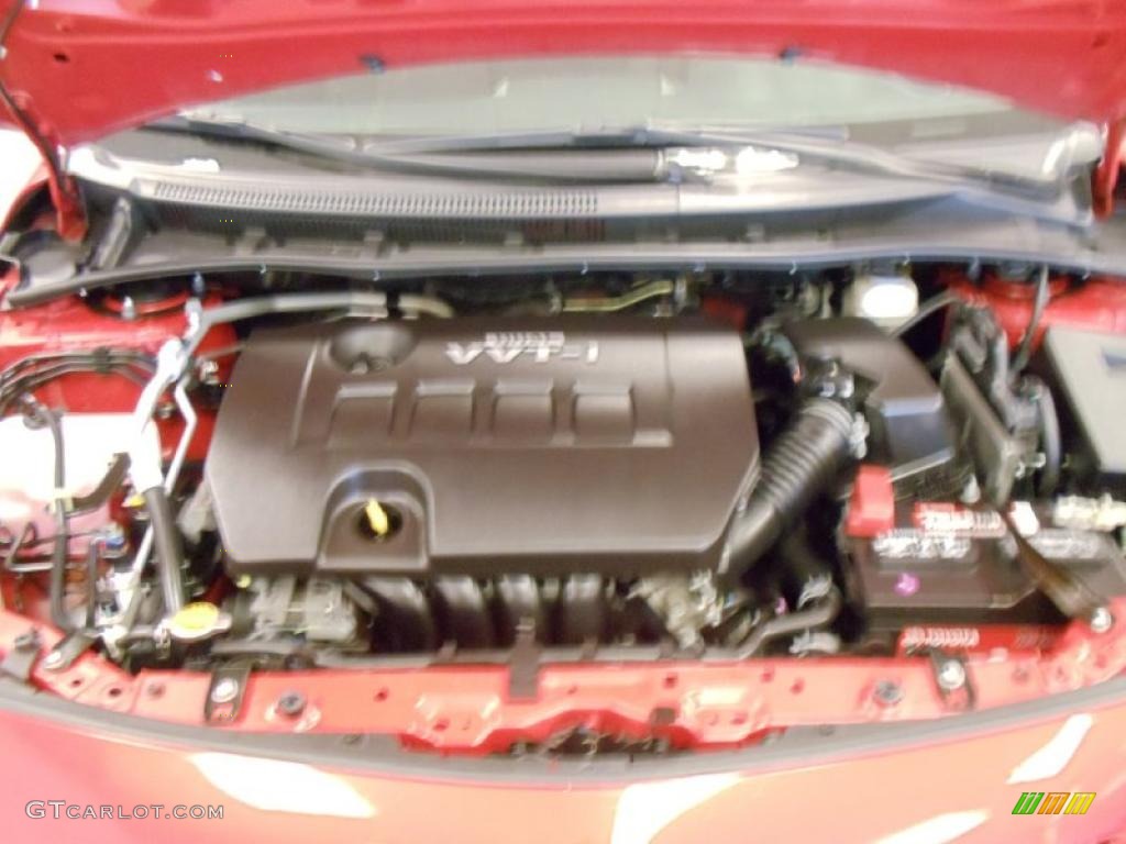 2009 Corolla  - Barcelona Red Metallic / Dark Charcoal photo #14