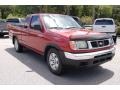 2000 Salsa Red Nissan Frontier XE Extended Cab  photo #1