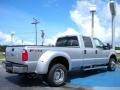 Ingot Silver Metallic - F350 Super Duty XLT Crew Cab 4x4 Dually Photo No. 3