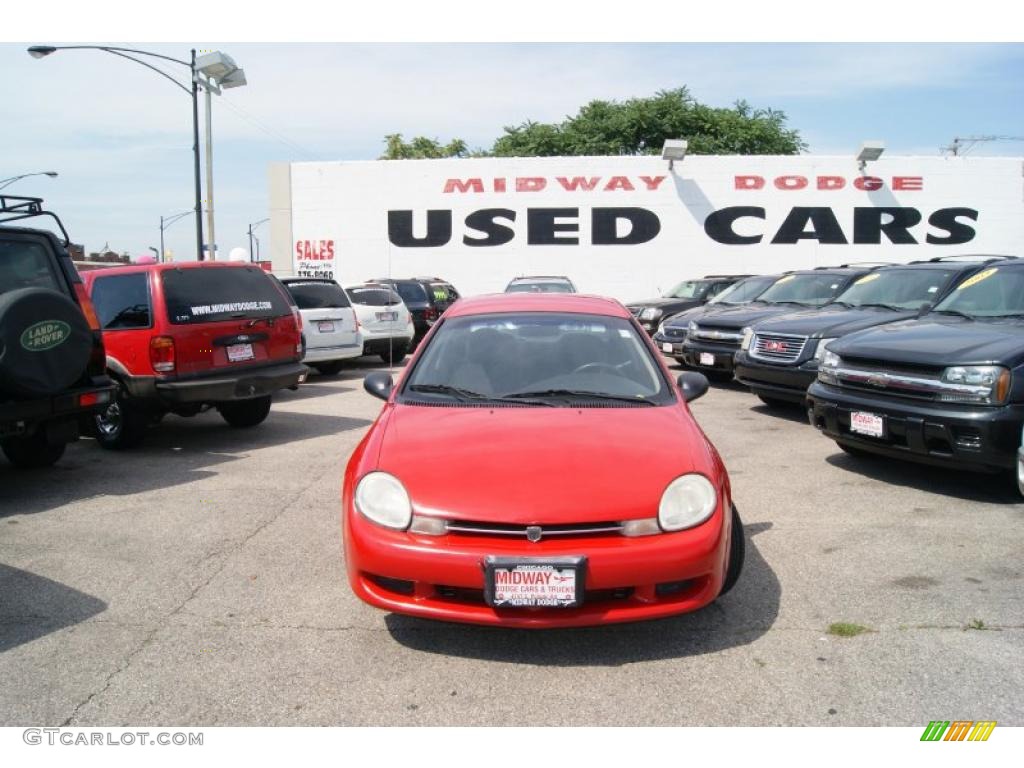 2001 Neon SE - Flame Red / Dark Slate Gray photo #1