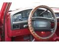 1995 Electric Currant Red Pearl Ford F150 XL Regular Cab  photo #3