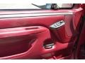 1995 Electric Currant Red Pearl Ford F150 XL Regular Cab  photo #5